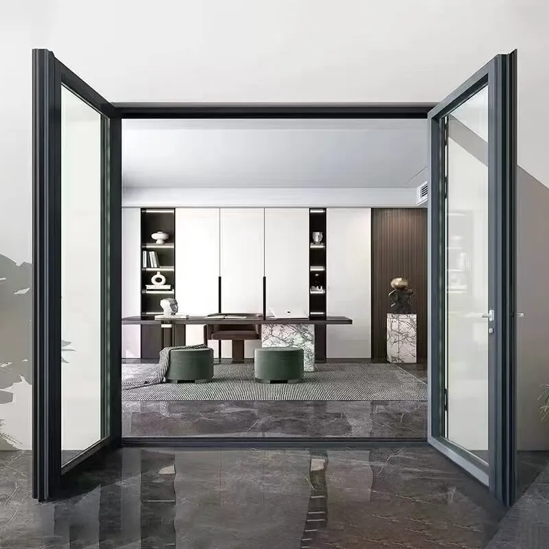 एल्युमिनियम मिश्र धातु ढोका को लाभ