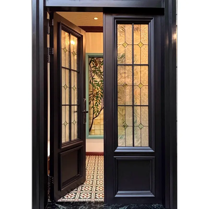 एल्युमिनियम मिश्र धातु कलात्मक डिजाइन ढोका