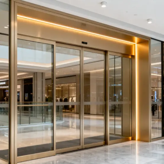 एल्युमिनियम मिश्र धातु इलेक्ट्रिक ढोका