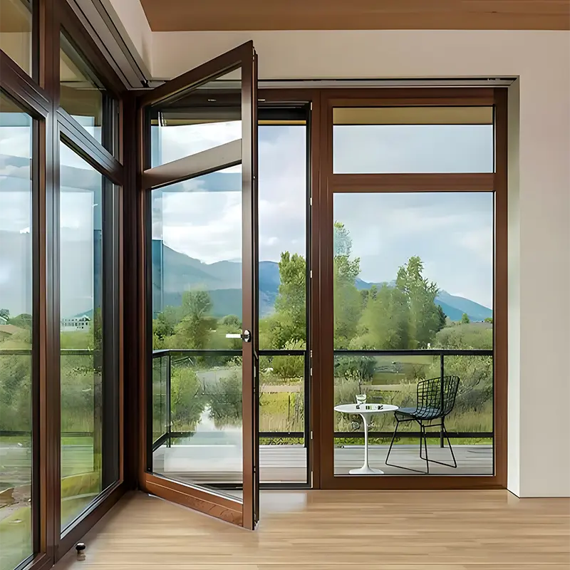 एल्युमिनियम मिश्र धातु प्रणाली ढोका