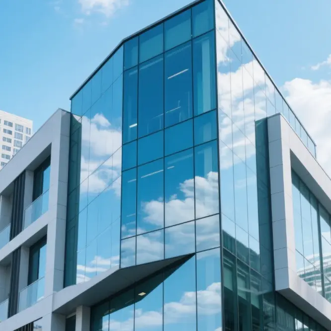 पर्दा पर्खालहरूको लागि टेम्पर्ड ग्लास